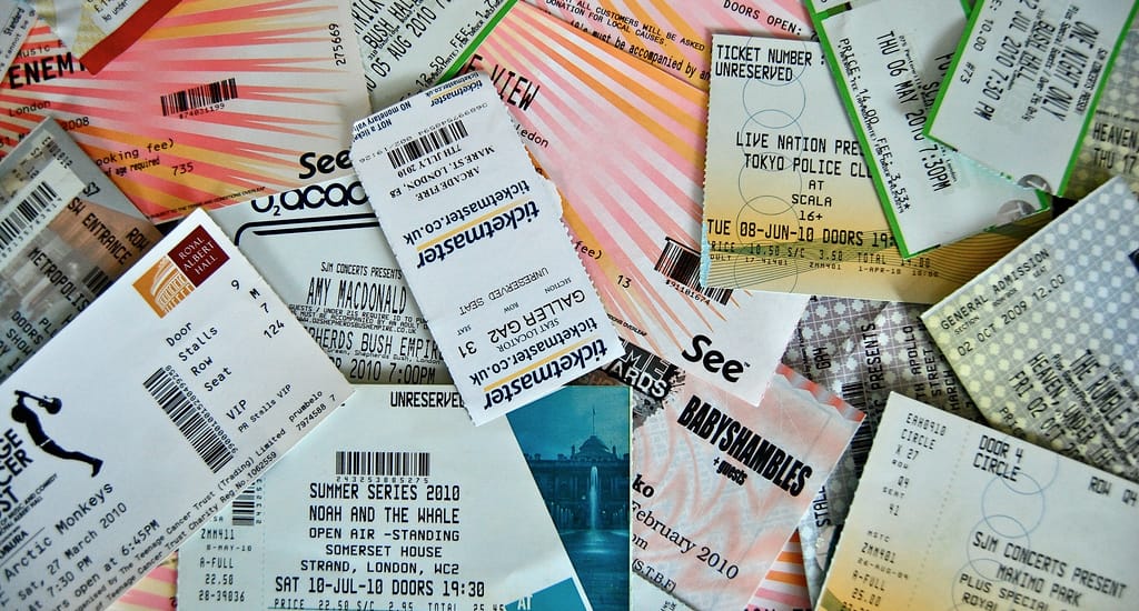 Concert Tickets collections