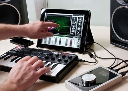 music production studio